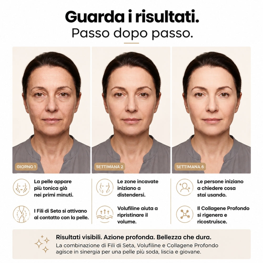 Fiala Coreana al Collagene con Fili di Seta