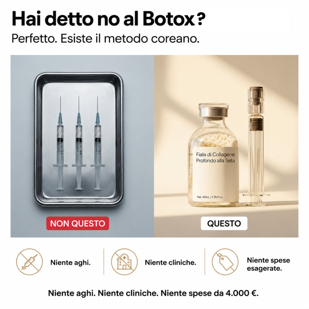 Fiala Coreana al Collagene con Fili di Seta